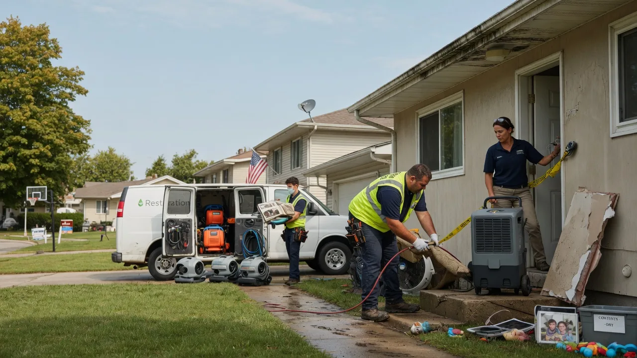 Water Damage Restoration in Rockfall, CT near me